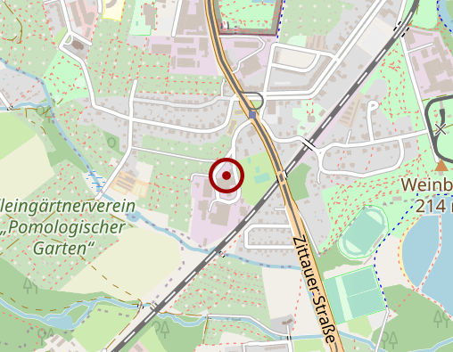 Karte: Görlitzer Werkstätten, anerkannte Werkstatt für behinderte Menschen