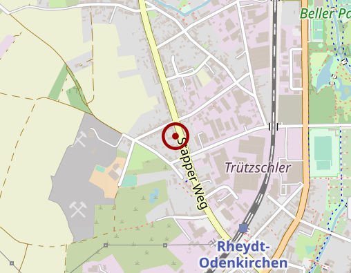 Karte: Knuppertz Jürgen Taxi u. Eiltransporte