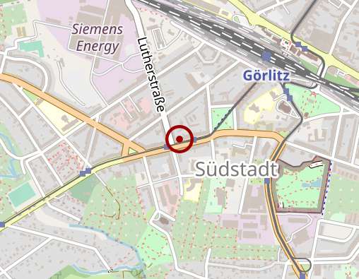 Karte: Südstadt Physiotherapie