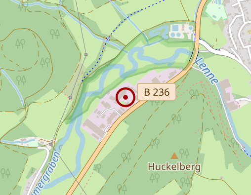 Karte: Sozialwerk St. Georg LenneWerk gGmbH