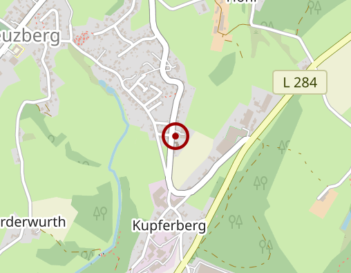 Karte: Lebenshilfe - Werkstätten Leverkusen Rhein-Berg gGmbH Werkstatt Wipperfürth