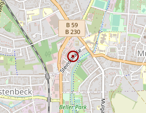 Karte: Mobile Soziale Dienste - ASB