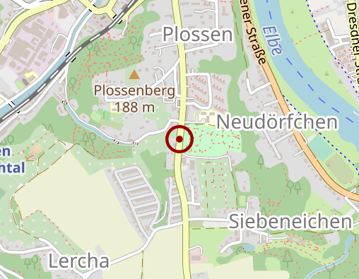 Karte: LeoCare Sachsen GmbH Tagespflege Residenz Plossenhöhe