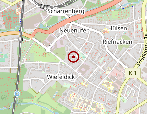 Karte: Oberstraß Bettina