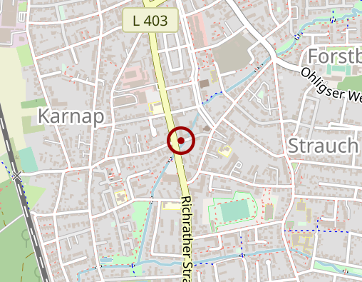 Karte: Diakoniestation Hilden