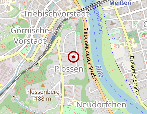 Karte: NBH-Meißen, Nachbarschaftshilfe - Ramona Paul-Latowsky