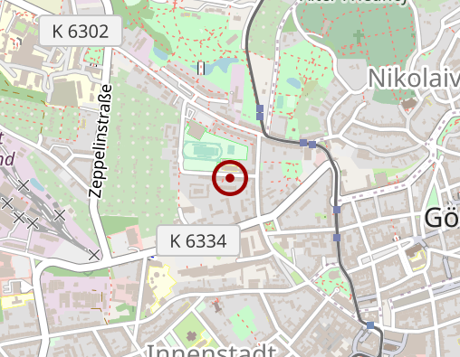 Karte: Mühlhäuser Privatarztpraxis