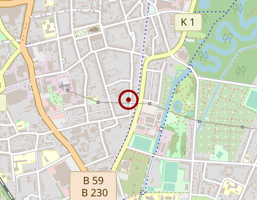 Karte: Angebote zur Unterstützung im Alltag