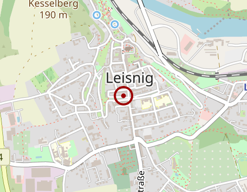 Karte: Caritasverband Dekanat Meißen - Angebot Leisnig/Döbeln