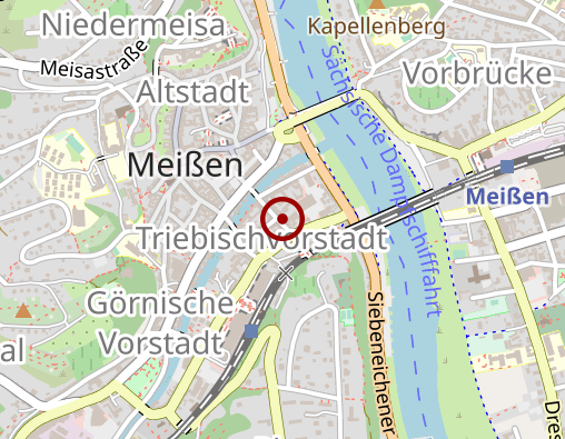 Karte: Steiner und Mittag Physiotherapie