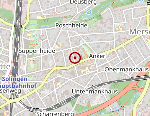 Karte: Praxiszentrum Solingen, Dr.med. Birgit Kracke, Ali Kaya