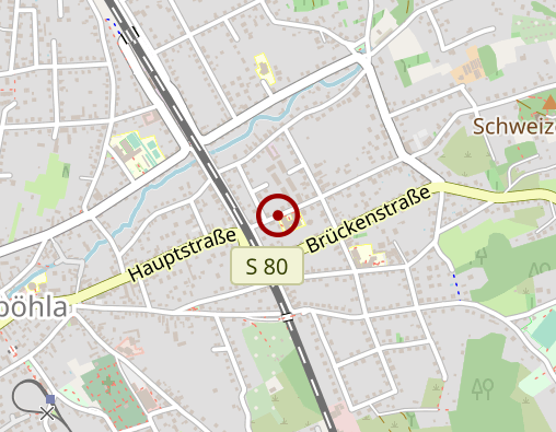 Karte: Diakonie-Sozialstation Weinböhla