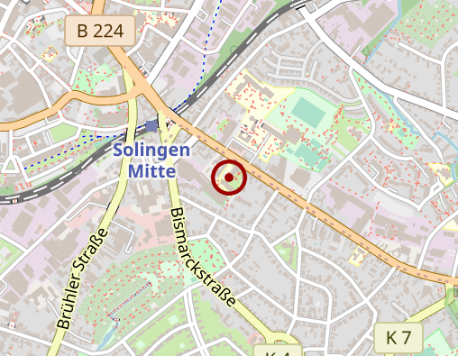 Karte: Malteserstift St. Antonius Solitäre Kurzzeitpflege