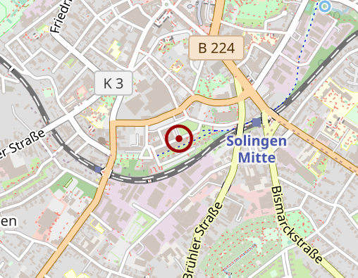 Karte: Lebenshilfe WfB gGmbH Zweigniederlassung