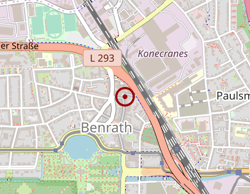 Karte: WKT Benrather Bestattungshaus