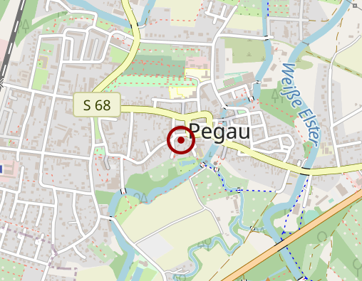 Karte: Diakonie Leipziger Land Sozialstation Pegau-Groitzsch