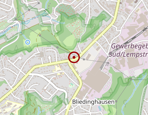 Karte: Bliedinghauser-Apotheke