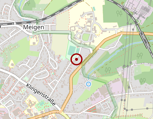 Karte: LVR-HPH-Netz Wohnen in Solingen-Mitte Wohnstätte für Menschen mit geistigen Behinderungen