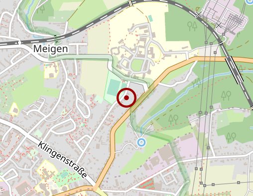 Karte: LVR-HPH-Netz Wohnen in Solingen-Mitte Wohnstätte für Menschen mit geistigen Behinderungen