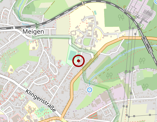 Karte: LVR-HPH-Netz Wohnen in Solingen-Mitte Wohnstätte für Menschen mit geistigen Behinderungen