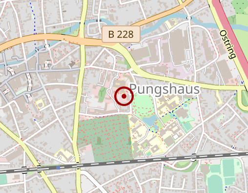 Karte: Tagesklinik Psychiatrie u. Psychotherapie Hilden (LVR)