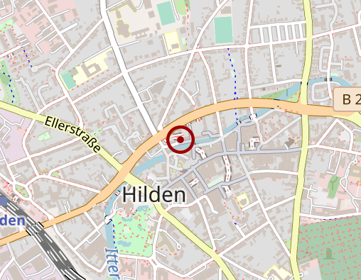 Karte: AOK Rheinland/Hamburg Regionaldirektion Kreis Mettmann