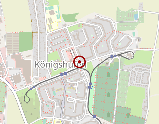 Karte: Kreuzgewölbe GmbH Demenzkompetenzzentrum Sachsen