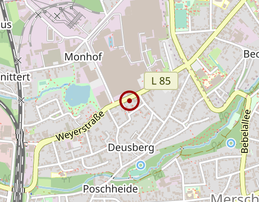 Karte: LVR-HPH-Netz Betreutes Wohnen in Solingen Betreutes Wohnen für Menschen mit geistiger Behinderung