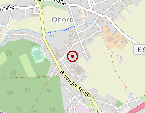 Karte: Volkssolidarität KV Bautzen e.V. Wohnanlage "Ohorn" Betreutes Wohnen