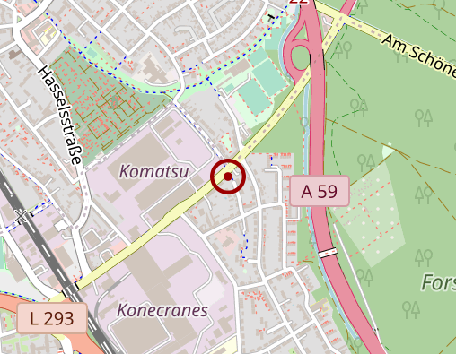 Karte: Lebenshilfe Düsseldorf e. V.