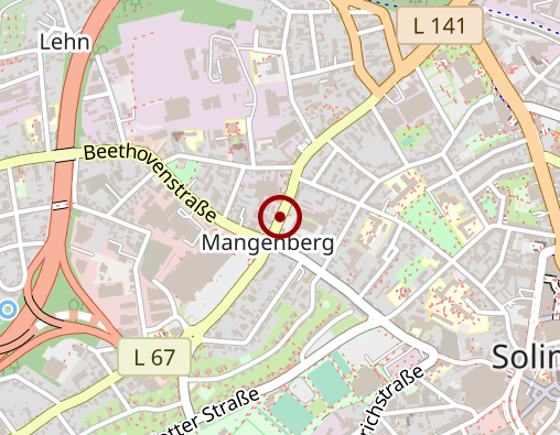 Karte: Seniorenbetreuung Cleff