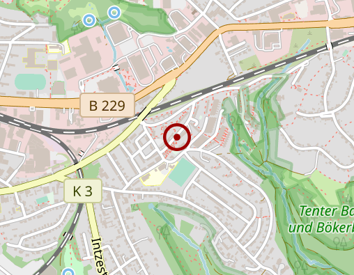 Karte: Deutsches Rotes Kreuz Kreisverband Remscheid e. V. - Tagespflege -