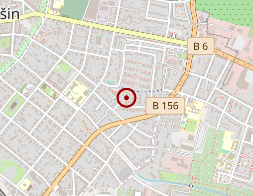 Karte: Pflegeheim Bautzen-Seidau gGmbH, Haus Oststadt