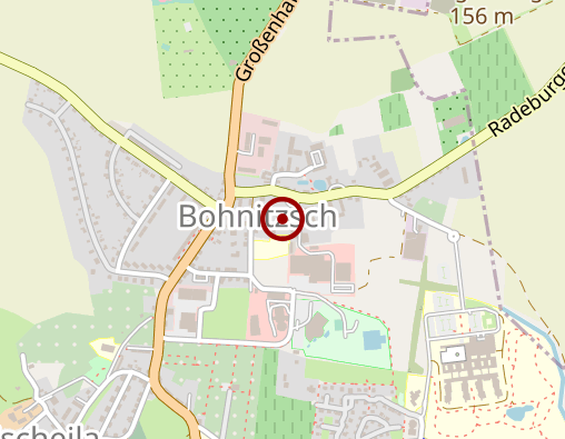 Karte: Ergotherapiepraxis Meißen des Psychosozialen Trägervereins Sachsen e.V.