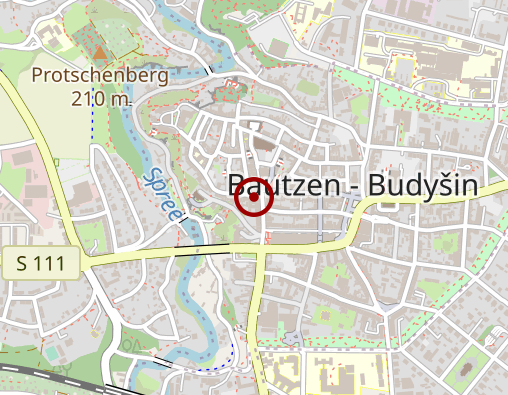 Karte: Psychosozialer Trägerverein Sachsen e.V. - Soziotherapie Bautzen