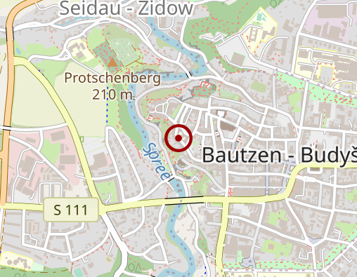 Karte: advita Pflegedienst GmbH Tagespflege am Burglehn