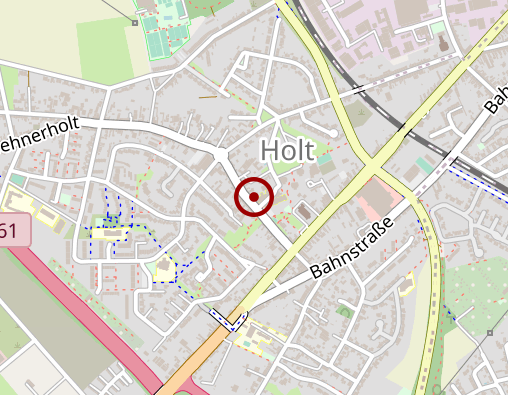 Karte: Caritaszentrum Holt Kurzzeitpf