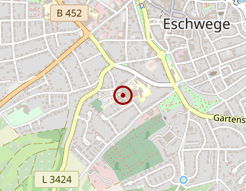 Karte: Klinikum Werra Meißner GmbH / Standort Eschwege