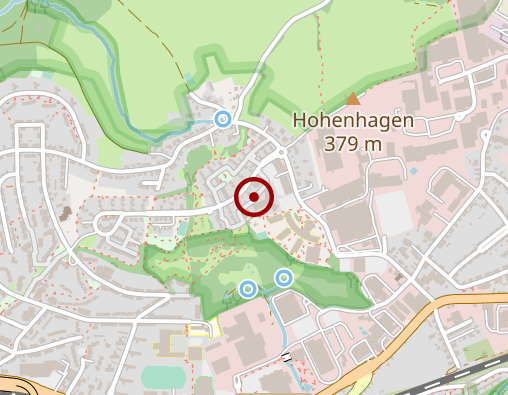 Karte: Diakoniecentrum Hohenhagen - Tagespflege -