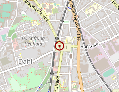 Karte: Apotheke am Hermges