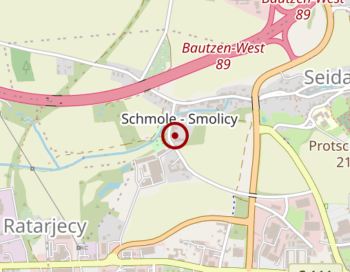 Karte: Pflegeheim Bautzen-Seidau gGmbH, Haus 3