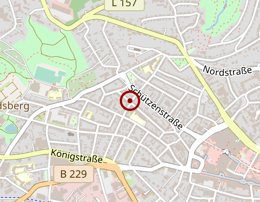 Karte: Taxi- und Mietfahrzeuge Paul Wiebel GmbH