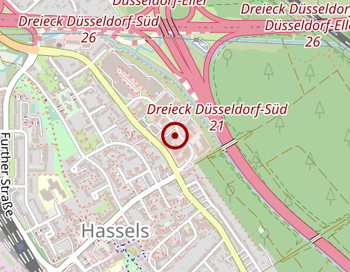 Karte: Reha-Zentrum Düsseldorf AG