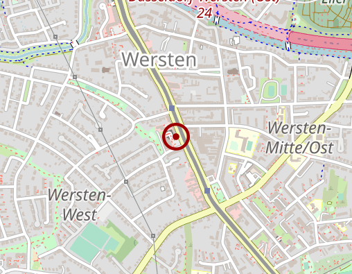 Karte: Apotheke in Wersten