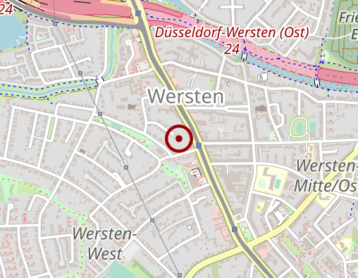 Karte: DRK-Zentrum Wersten