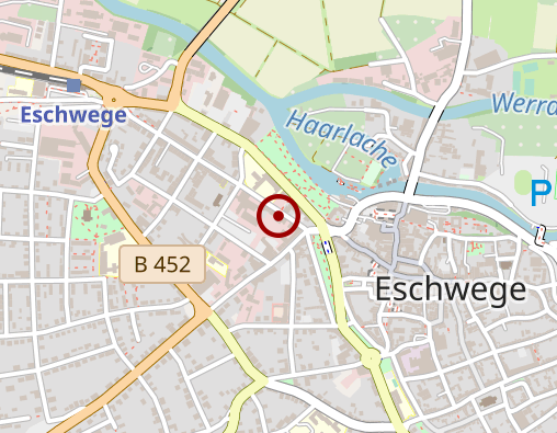 Karte: Haus der ambulanten Dienste Eschwege