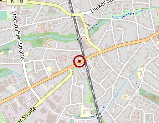 Karte: Beerdigungsinstitut Wilh. Flabb KG