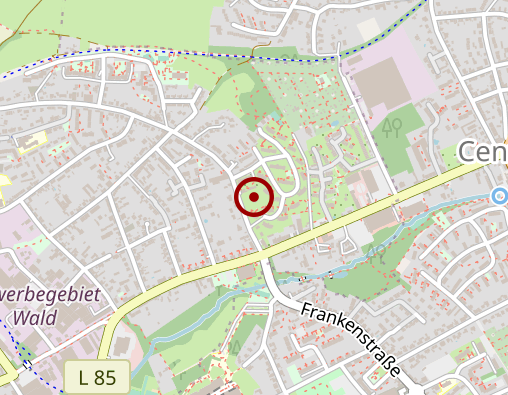 Karte: Blaukreuz-Zentrum Solingen