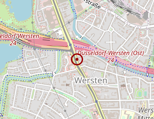 Karte: Schlüsseldienst Wersten