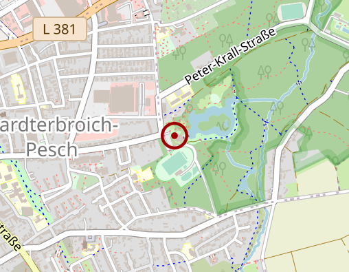 Karte: DRK-Nordrhein Pflegezentrum am Volksgarten